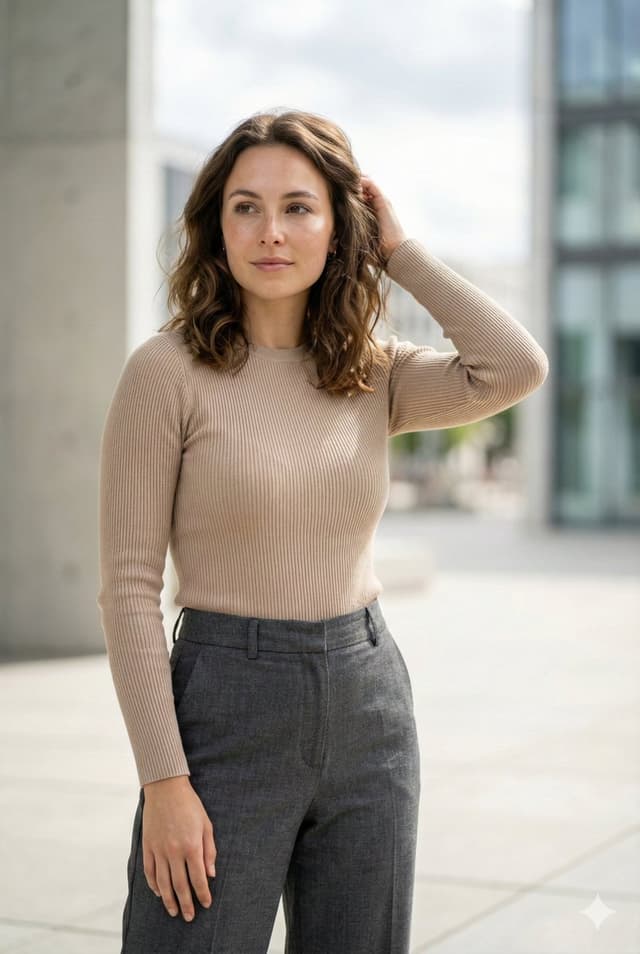 Editorial Urban Fashion Portrait Prompt — output