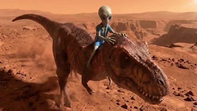 Alien Screams and T-Rex Roar — cover