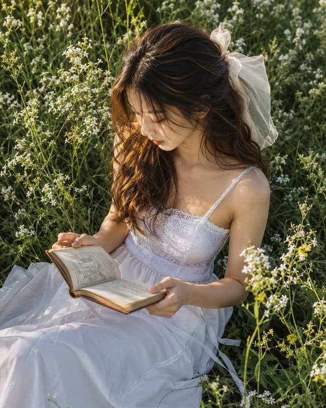 Social Media Post - Meadow Reading Lifestyle Photography — output