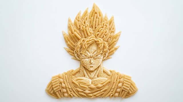 Product Marketing - Pasta Art Bust Portrait — output