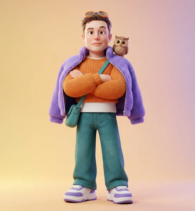 Game Asset - Ultra-Detailed 3D Stylized Character Design Prompt — output