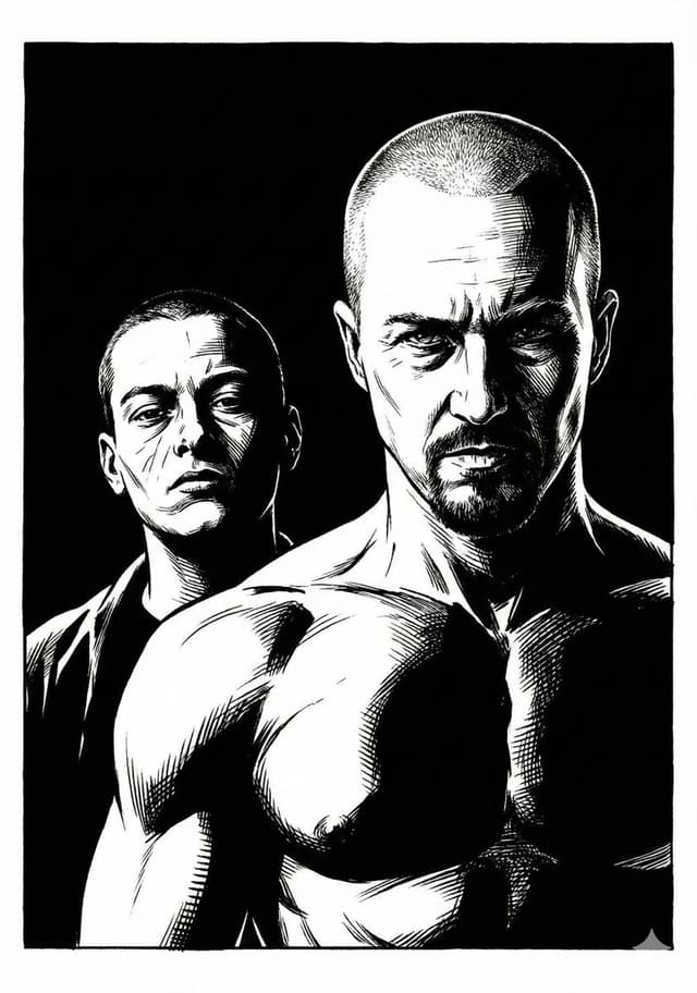 Comic / Storyboard - Frank Miller Sin City Graphic Novel Style Transfer — output