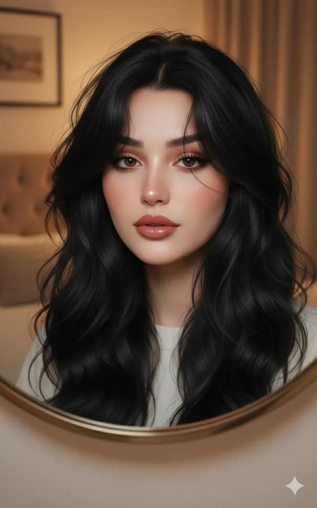 Ultra-Realistic Portrait through a Round Mirror — output
