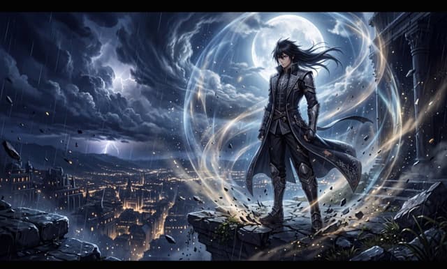 Game Asset - Elite Anime Cinematic Warrior Aura — output