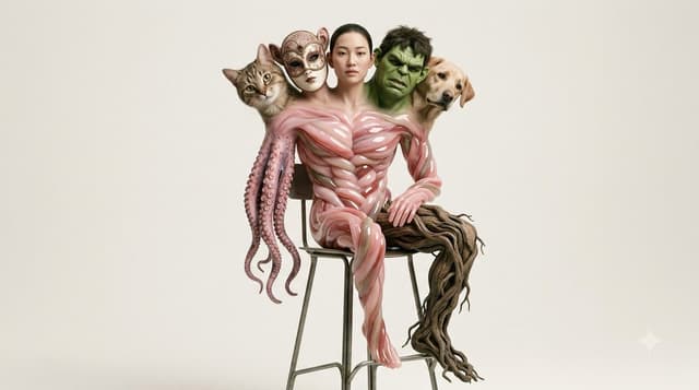 Product Marketing - Surreal Candy Doll Character Prompt — output