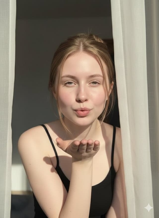 Ethereal Fashion Editorial Close-Up Portrait Prompt — output
