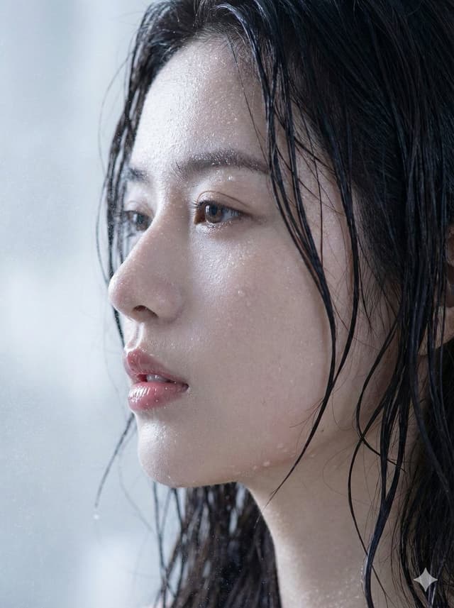 Profile / Avatar - Hyper-Realistic Wet Skin Portrait (Macro Focus) — output