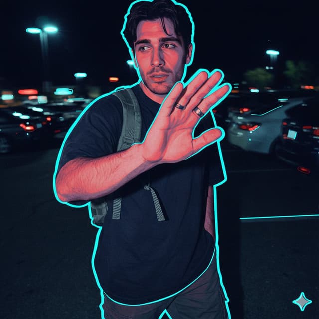 Profile / Avatar - Synthwave Noir Vector Style Transfer Prompt — output