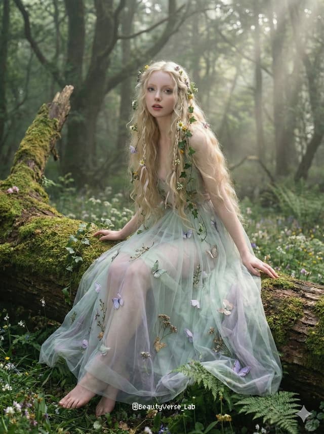 Dreamy Fairyland Forest Portrait — output