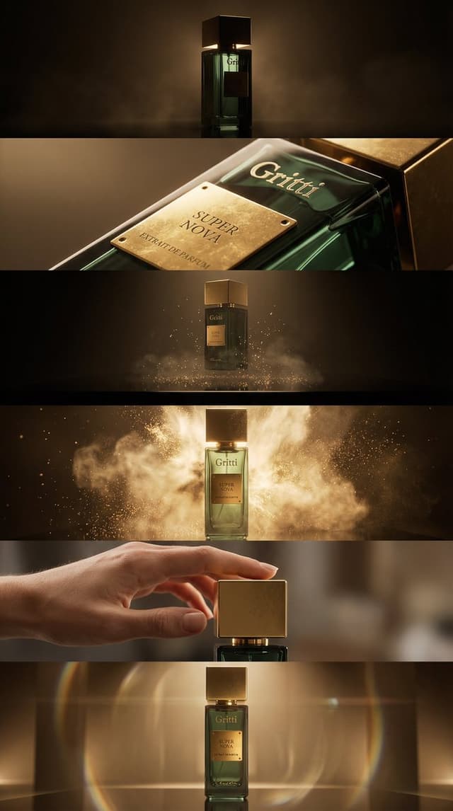 Luxury Product Reveal Cinematic Sequence Prompt — output