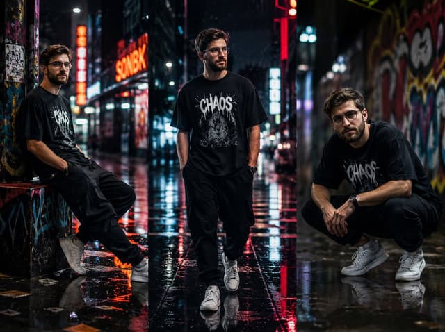 Social Media Post - Cinematic Urban Fashion Portrait — output