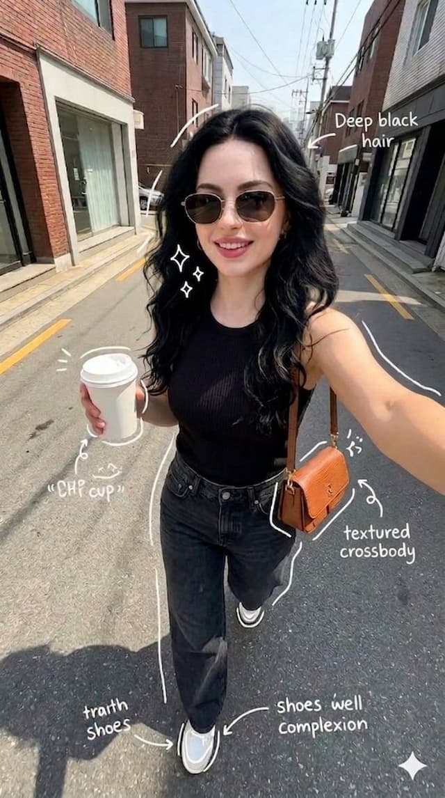 Infographic / Edu Visual - Street Style Selfie with Doodles — output