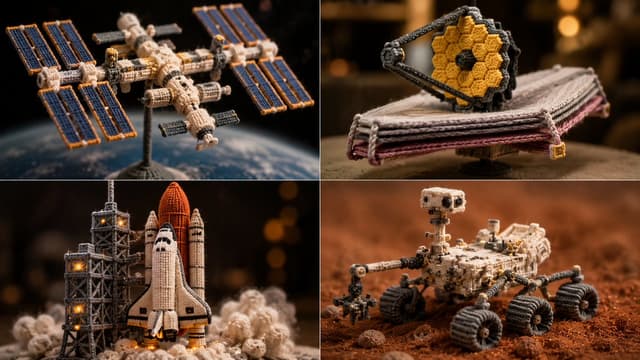 Game Asset - Knitted Yarn Space Machine — output