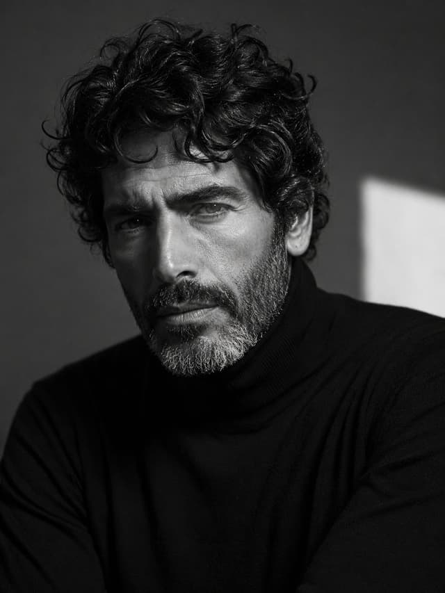 Profile / Avatar - Rugged Masculine B&W Portrait — output