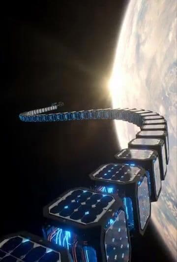 Sci-Fi Documentary Video Prompt for Orbital Solar Energy System — cover