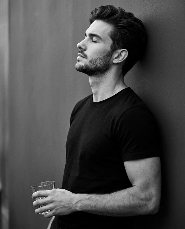 Profile / Avatar - Cinematic Monochrome Portrait with Face Intact — output