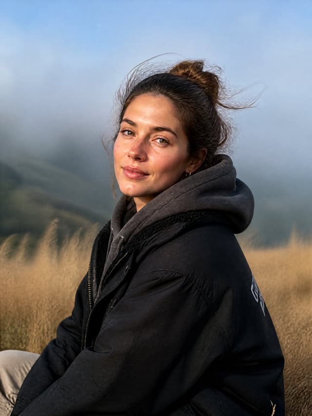 Profile / Avatar - Misty Mountain Ridge Portrait — output