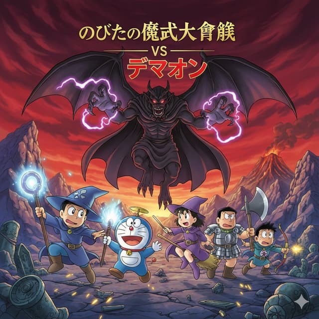 Game Asset - Doraemon Movie Scene Generation — output