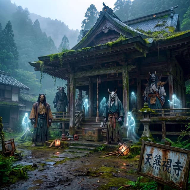 Game Asset - Old Japanese Haunted House — output