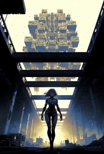 Cyber Suit Anime Warrior — cover