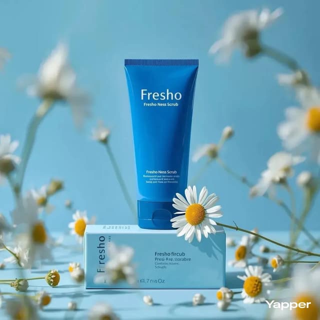 E-commerce Main Image - Cobalt Blue Skincare Product Photography — output