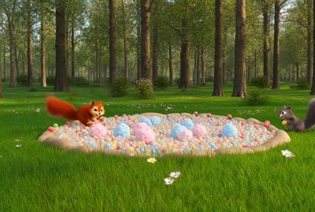 Fairies and Squirrels Ball Pit — cover