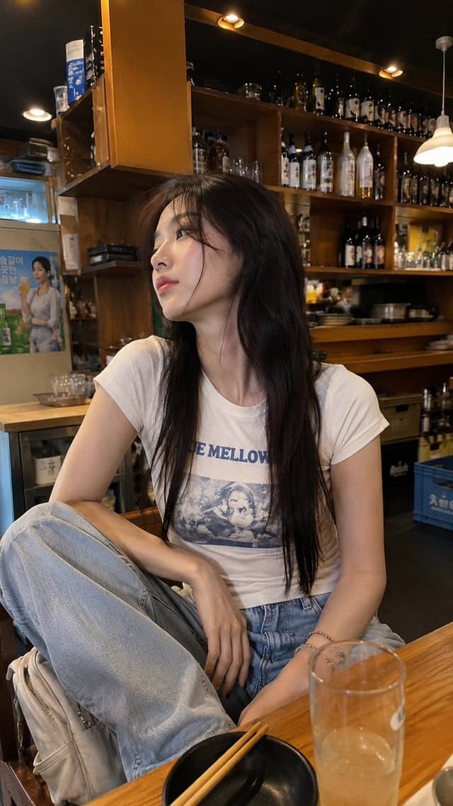 Profile / Avatar - Realistic Smartphone Cafe Portrait — output