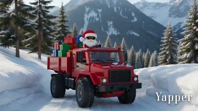 Ultra-Realistic LEGO Santa Claus Photograph — cover