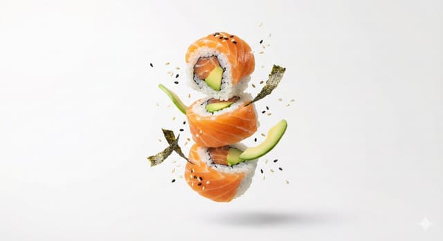 E-commerce Main Image - Premium Floating Food Hero Shot Template — output