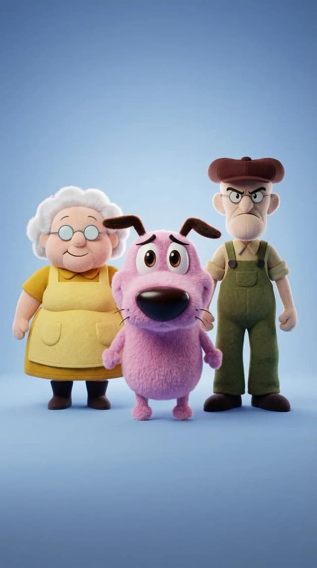 Game Asset - Ultra-Detailed 3D Plush Cartoon Character Rendering — output