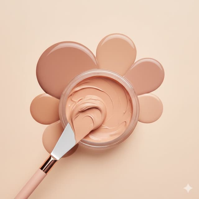 ASMR-style Visual for Cream Blush and Foundation — output