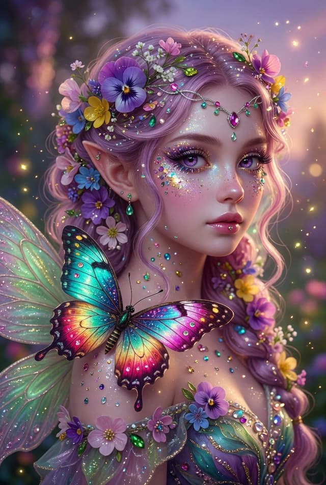 Grok Imagine Prompt: Beautiful Fairy Fantasy Art — cover