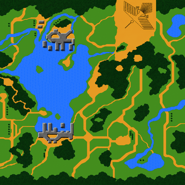 Game Asset - Seamless Retro Game Map Texture Generator — output