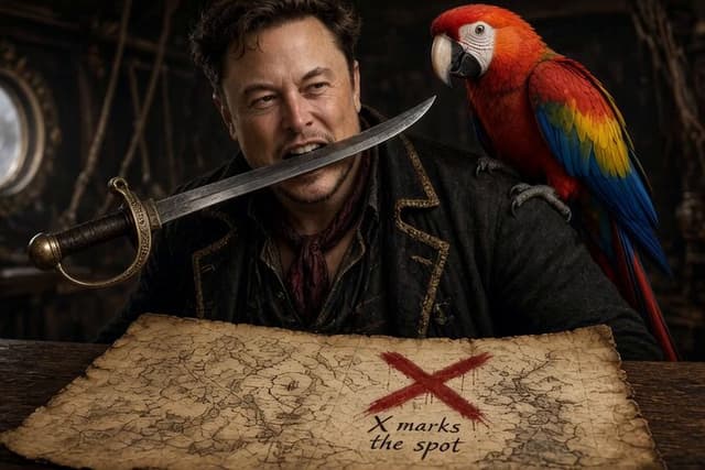 Elon Musk Pirate Parody