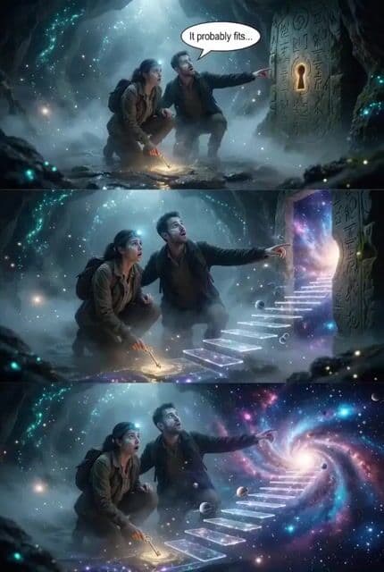 Galaxy Explorers Glowing Key — cover