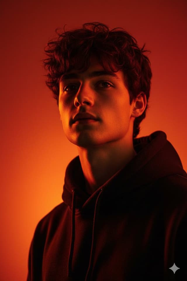 Profile / Avatar - Editorial Portrait with Identity Lock and Dramatic Lighting — output