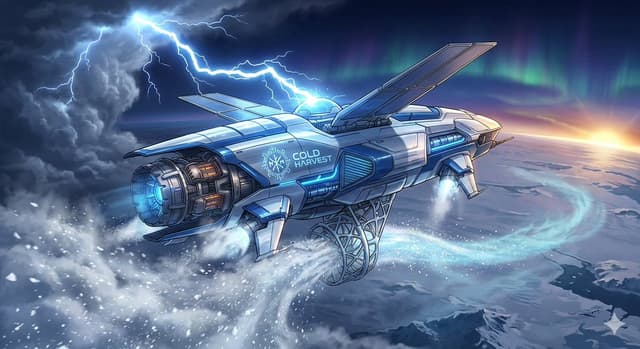 Game Asset - Weather Control Mecha Concept Art — output