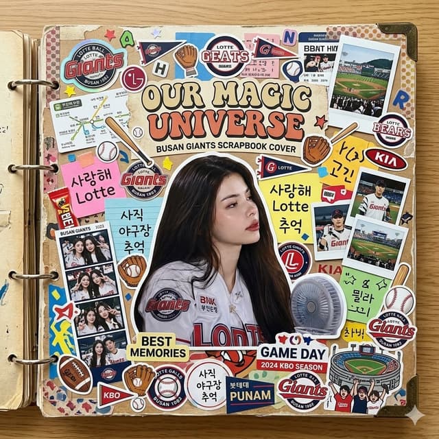 Scrapbook Cover Sticker Collage Effect — output