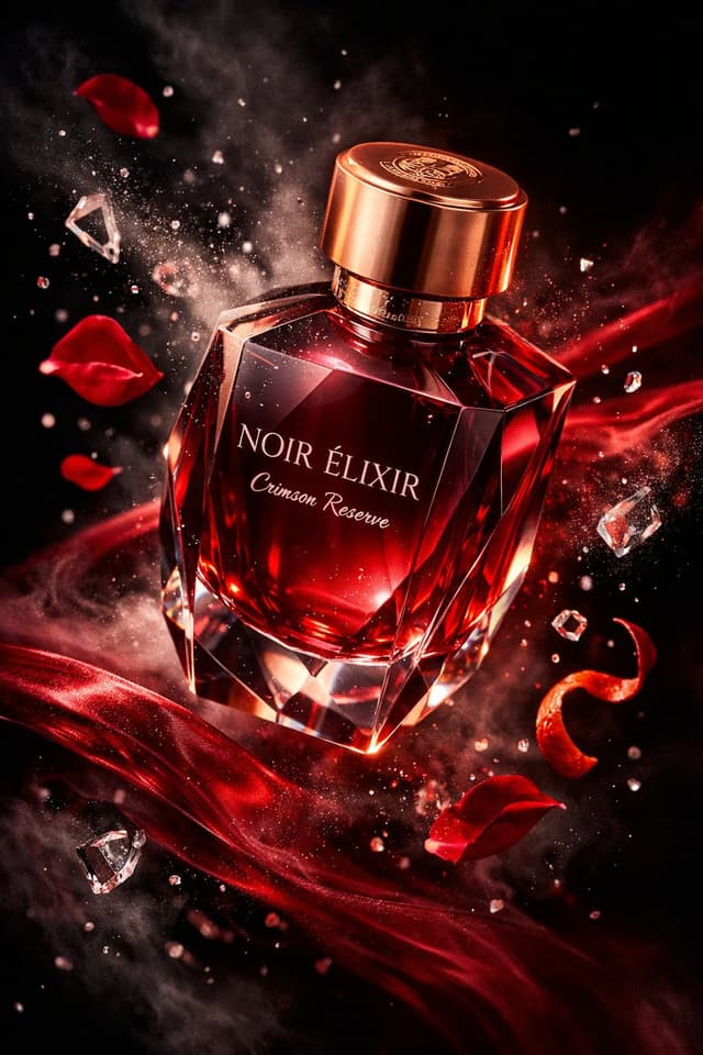 E-commerce Main Image - Luxury Fragrance Advertising Photography Prompt — output