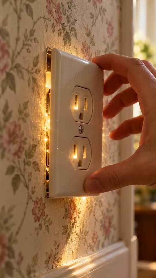 Electrical Outlet Miniature Room Video Workflow