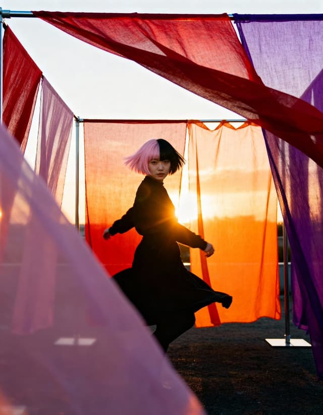 Portrait: Silhouette in Strong Light — output