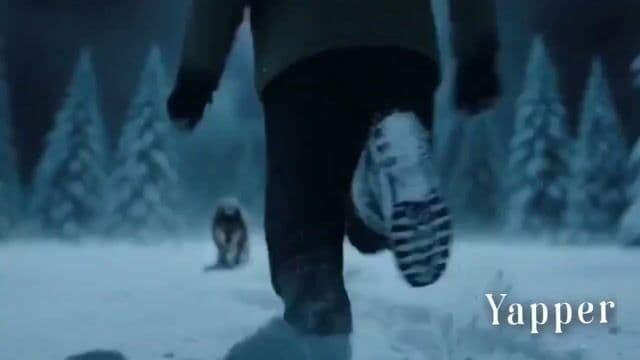 Nordic Snowy Night Chase — cover