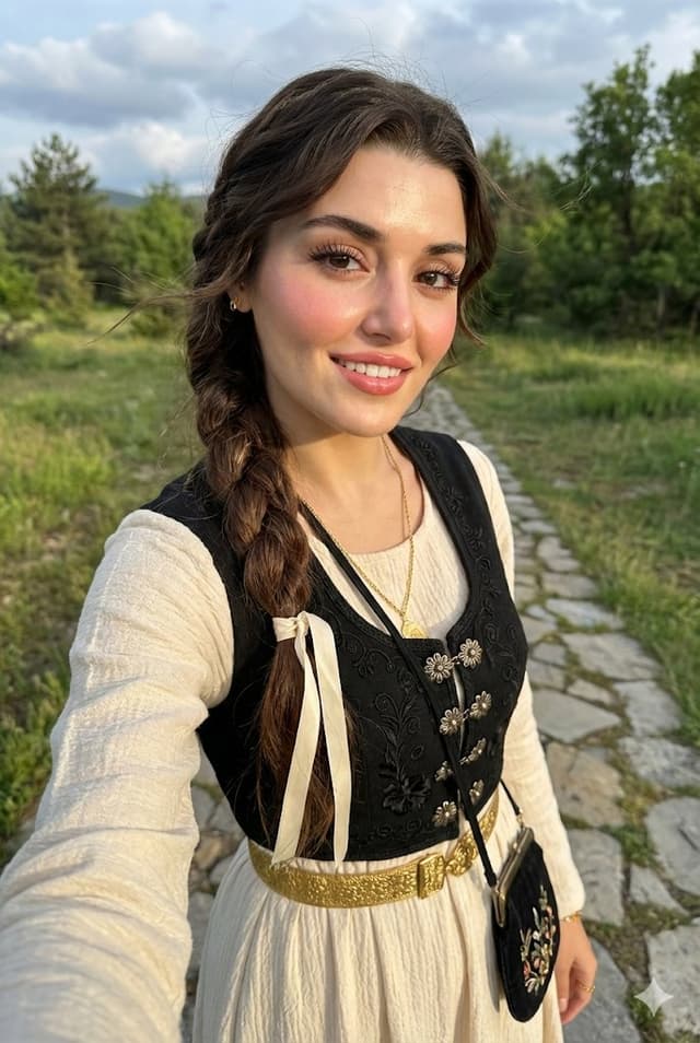 Profile / Avatar - Full-Body Selfie Portrait with Traditional Clothing and Face Lock — output