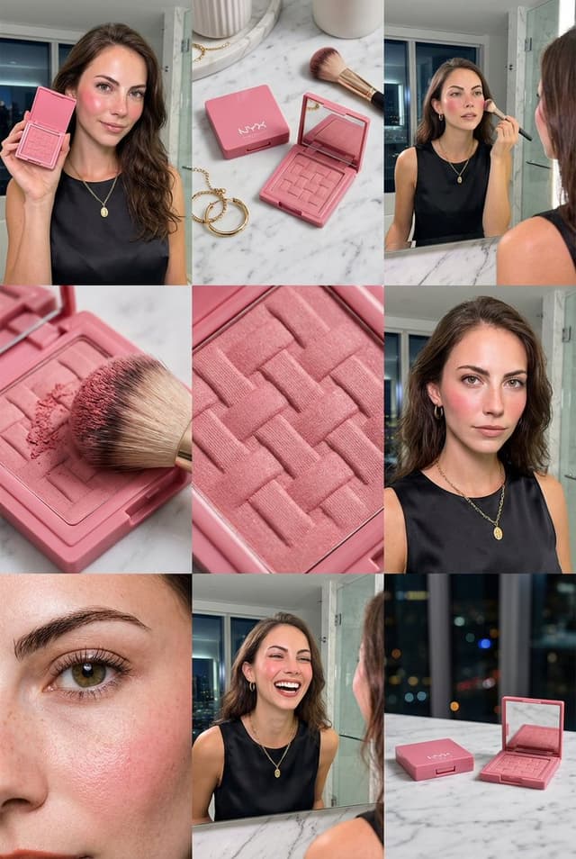 Product Marketing - 3x3 Grid Makeup Product Advertisement — output