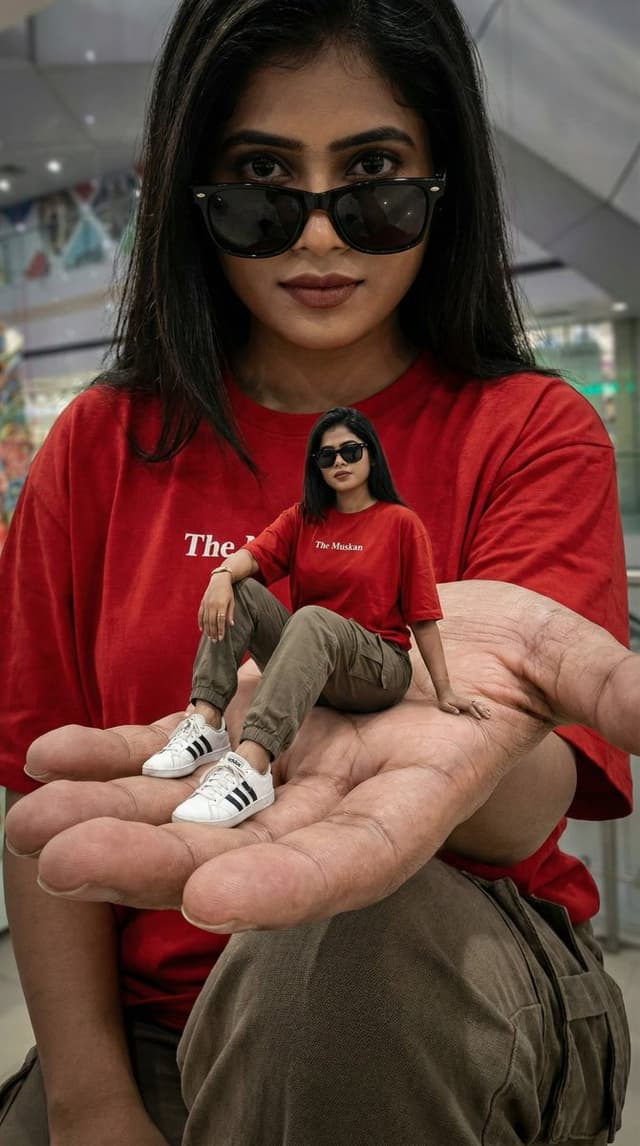 Cinematic Giant Holding Miniature Self — output