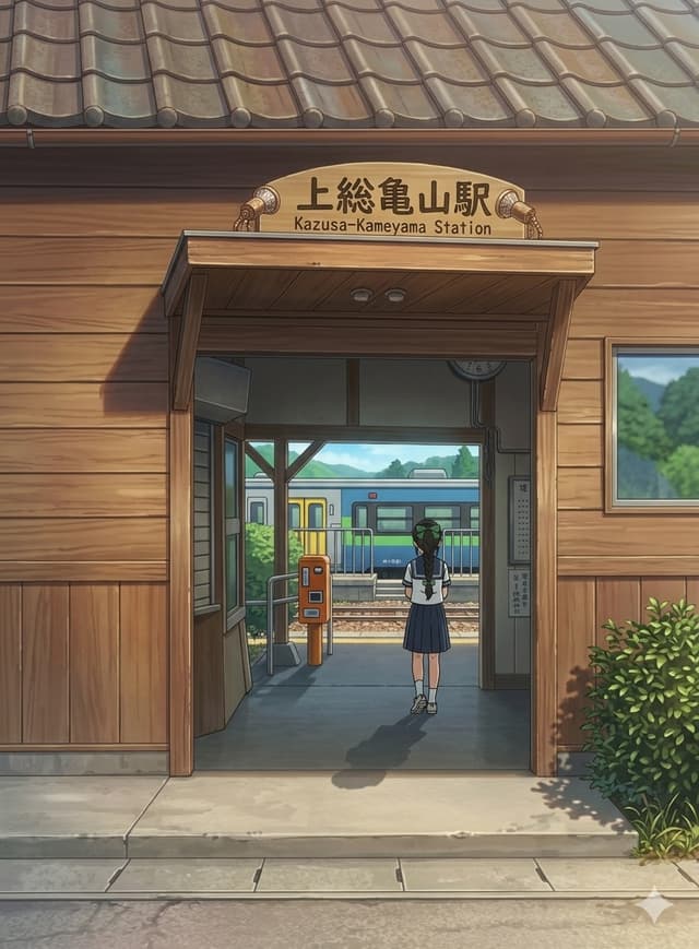 YouTube Thumbnail - Anime Railway Station Transformation — output