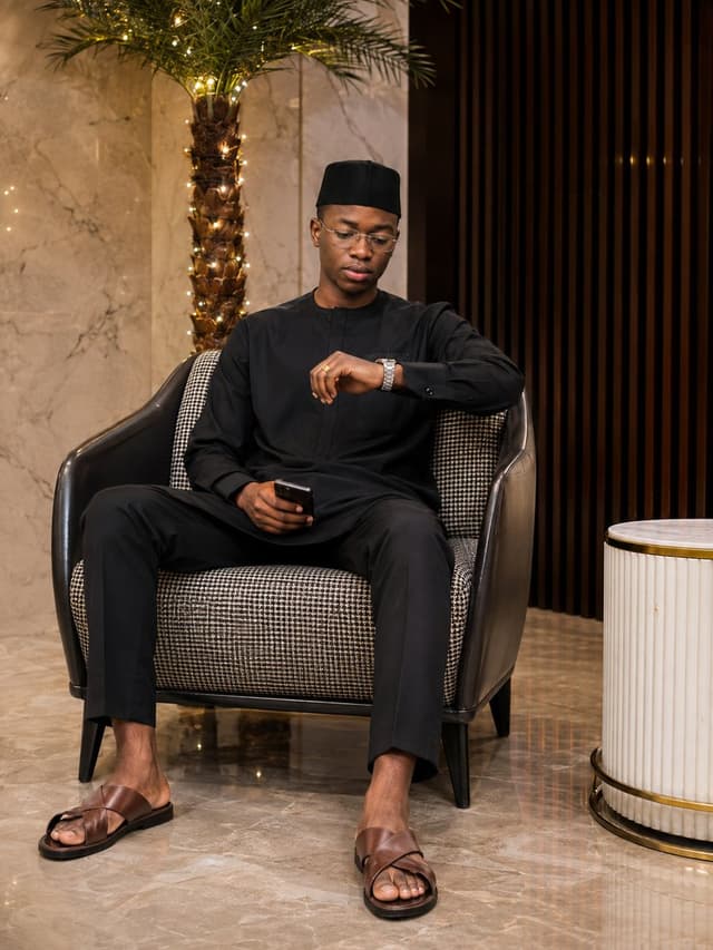 Product Marketing - Luxury Editorial Seated Portrait — output