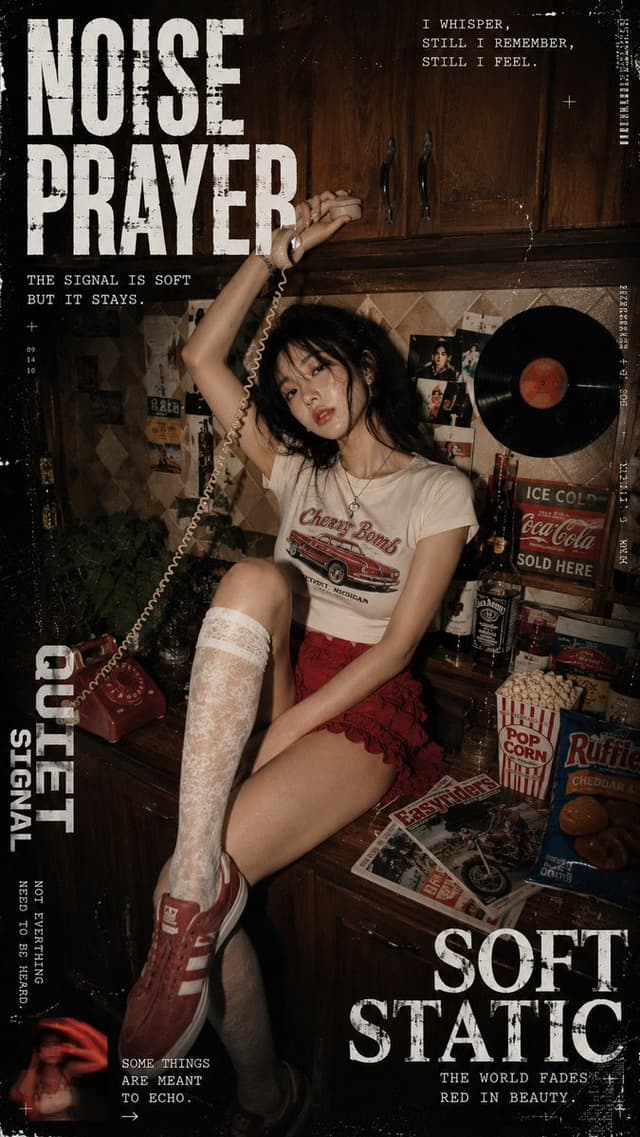 Product Marketing - 90s Retro Diner Fashion Editorial — output