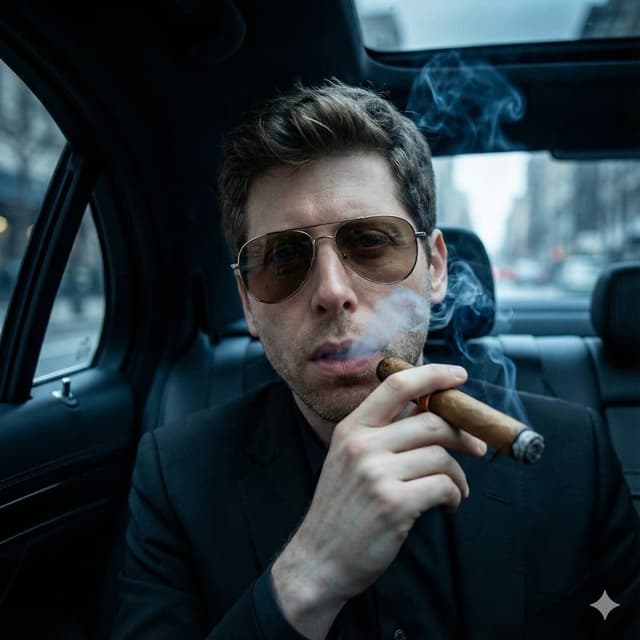Cinematic Mafia Boss Portrait — output