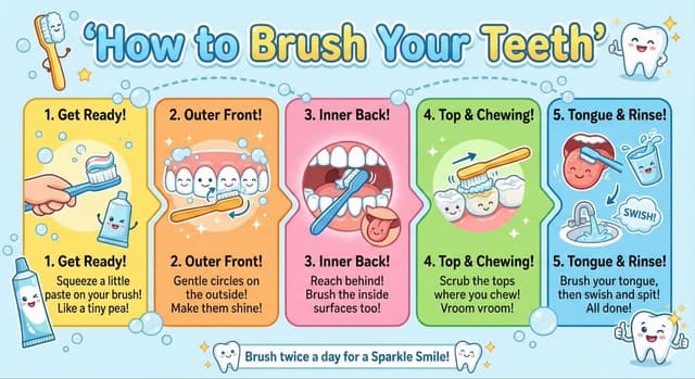 Kid-Friendly Routine Poster Prompt — output